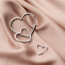 Brincos Argola Coração Rainha Store