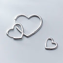 Brincos Argola Coração Rainha Store